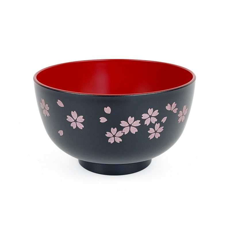 Musta Sakura japanilainen keittokulho