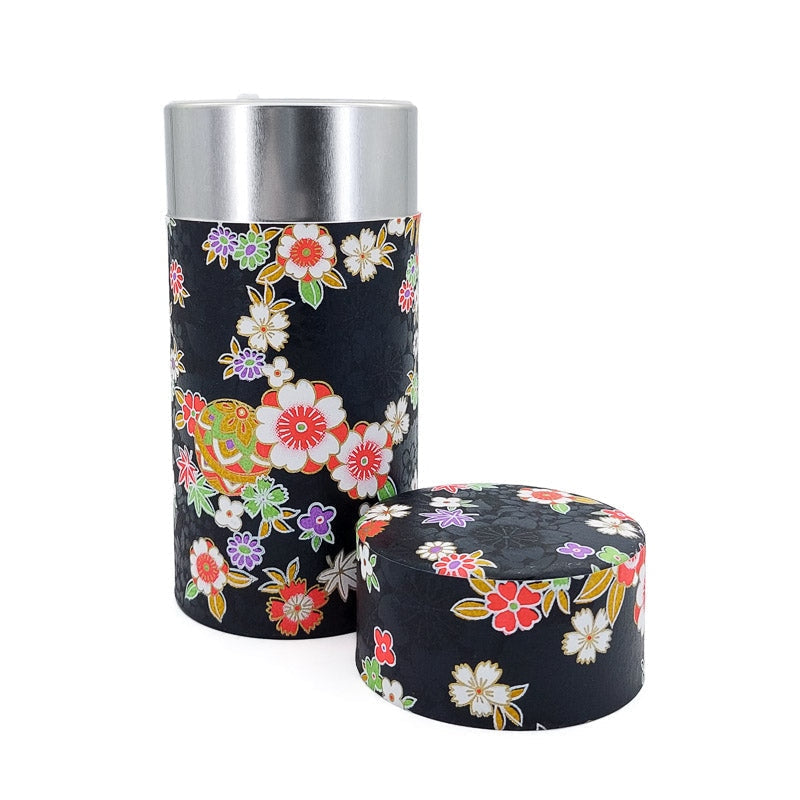 Musta Washi-paperi teepakkaus