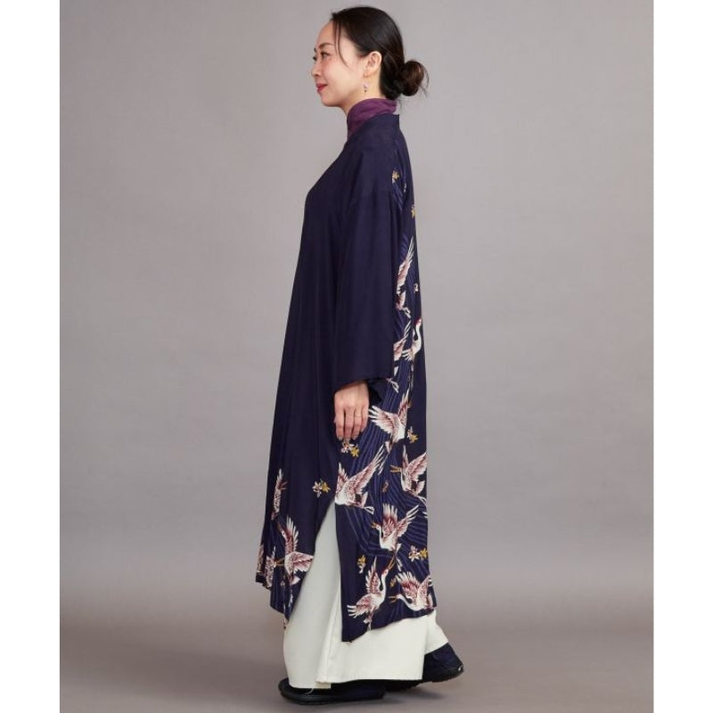 Naisten pitkä kurki-kimono