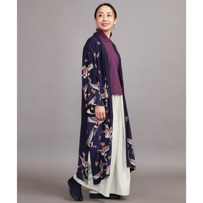 Naisten pitkä kurki-kimono