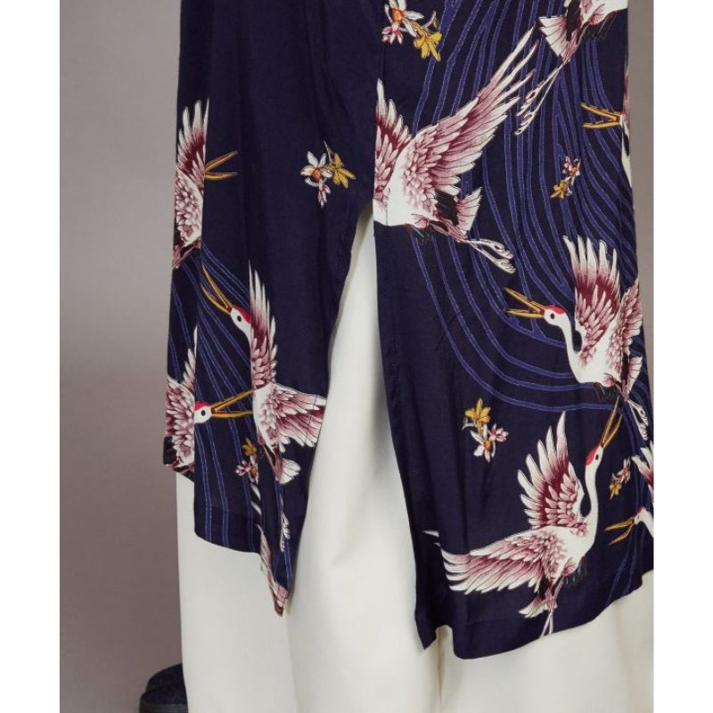 Naisten pitkä kurki-kimono