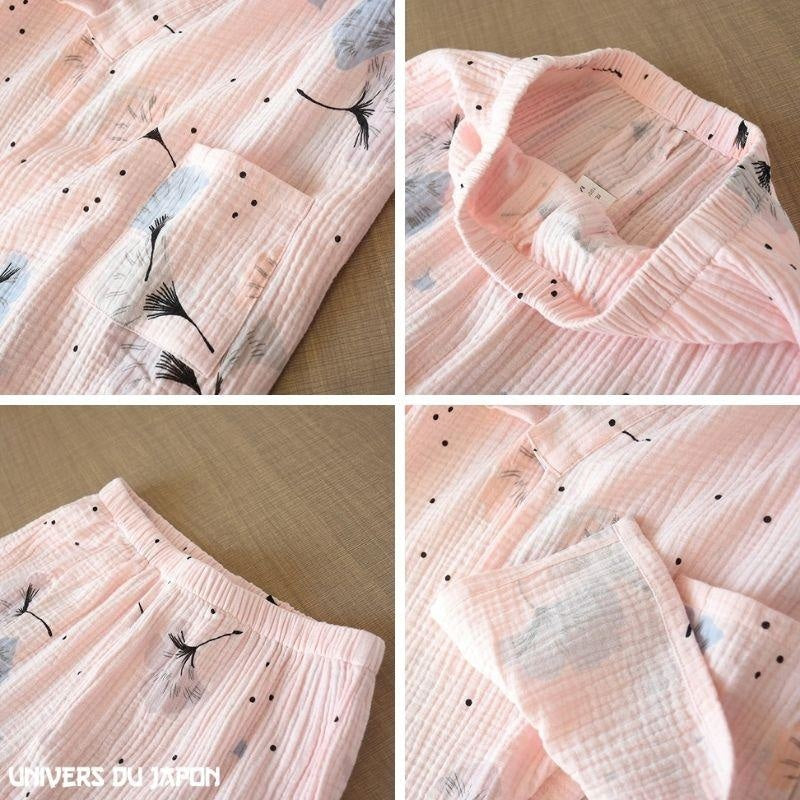 Naisten pyjama-kimono