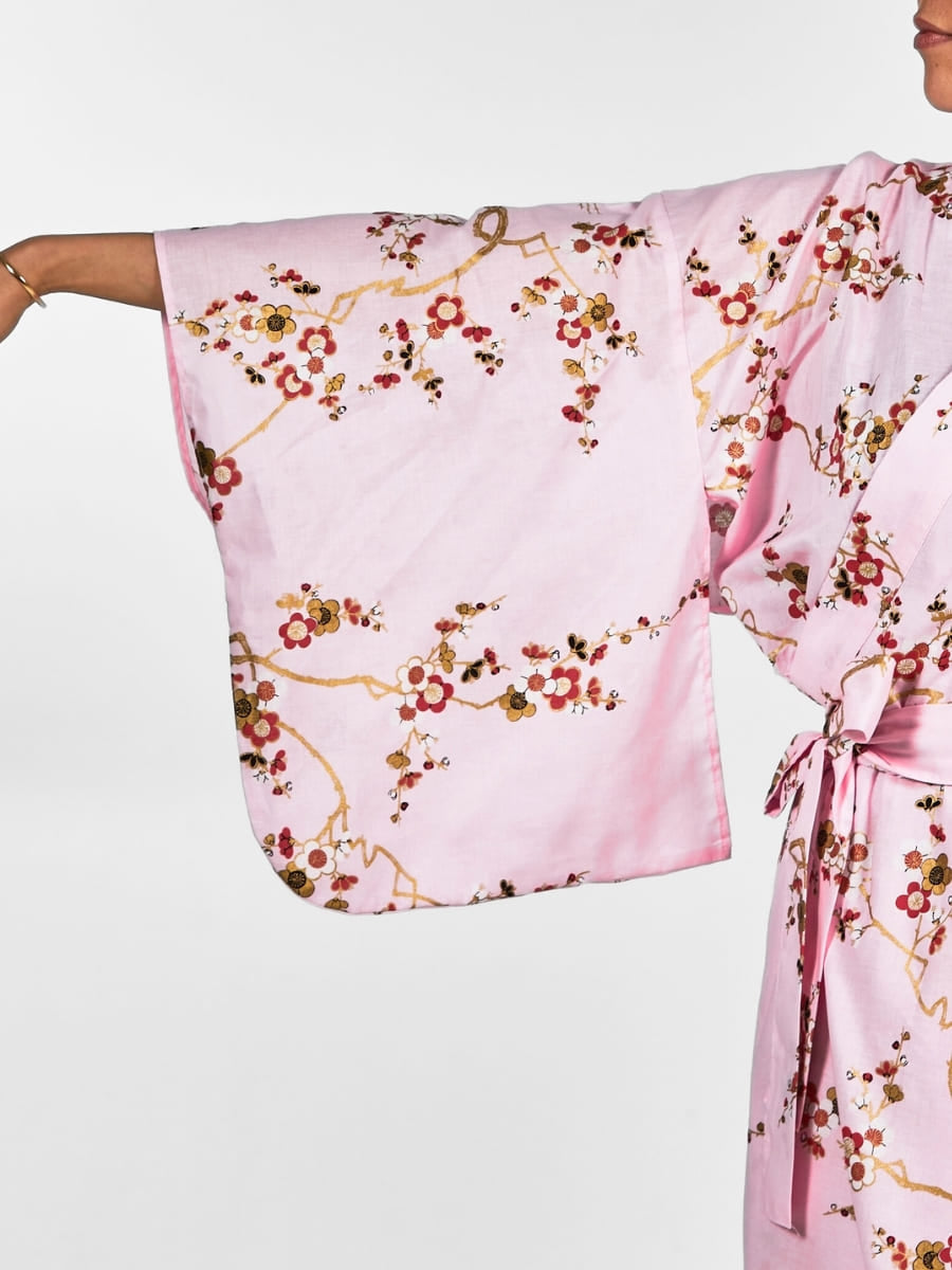 Naisten Yukata Kimono Ōgonbai