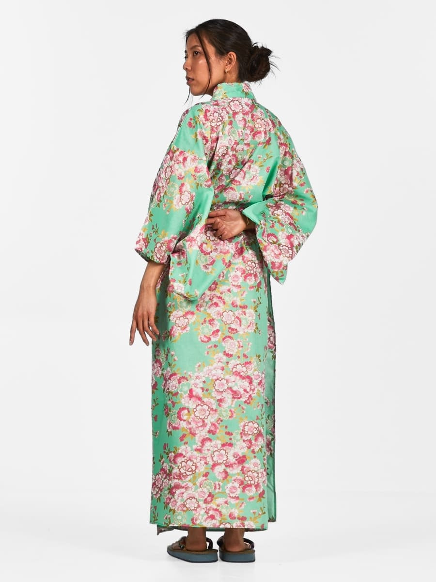 Naisten Yukata Kimono Sakura kukka