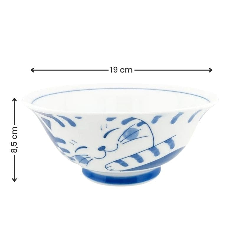 Neko Blue japanilainen kulho