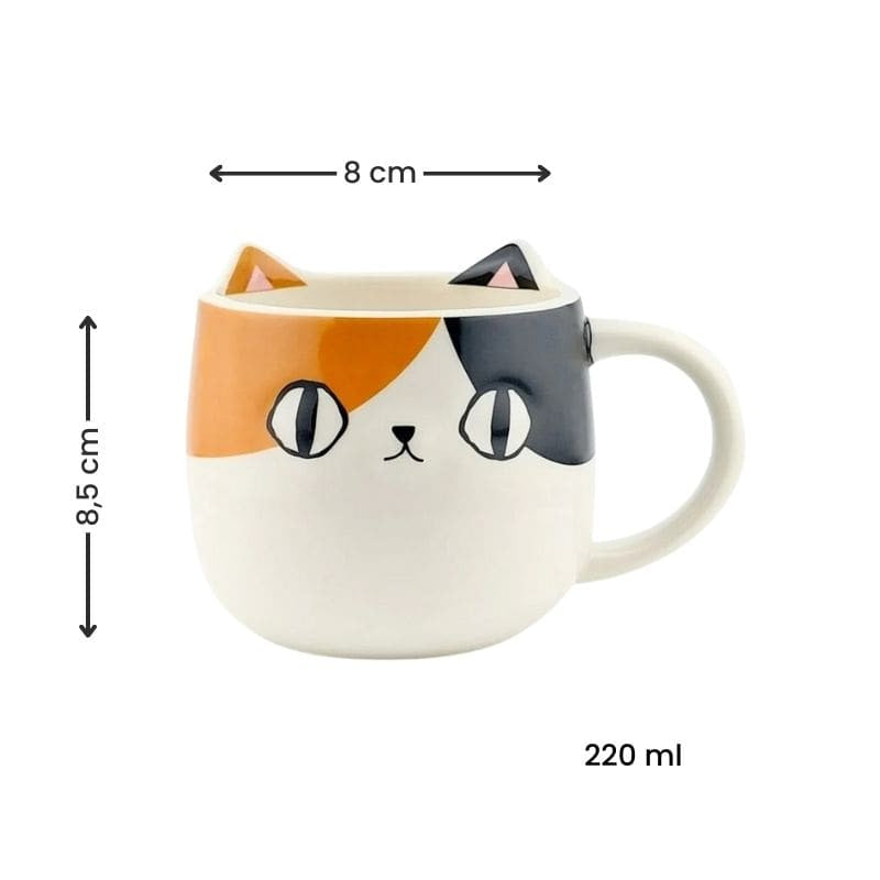 Neko Miken kasvot kissa muki