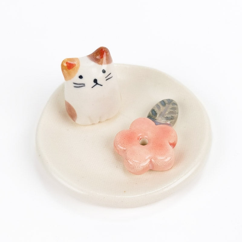 Neko Japanilainen suitsukekotelo