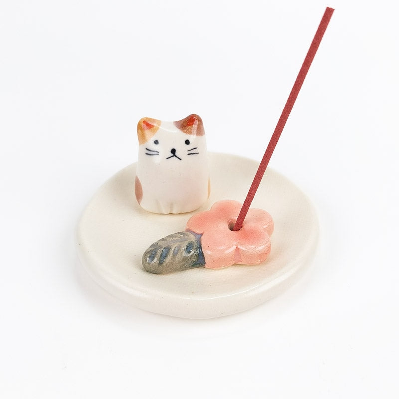 Neko Japanilainen suitsukekotelo