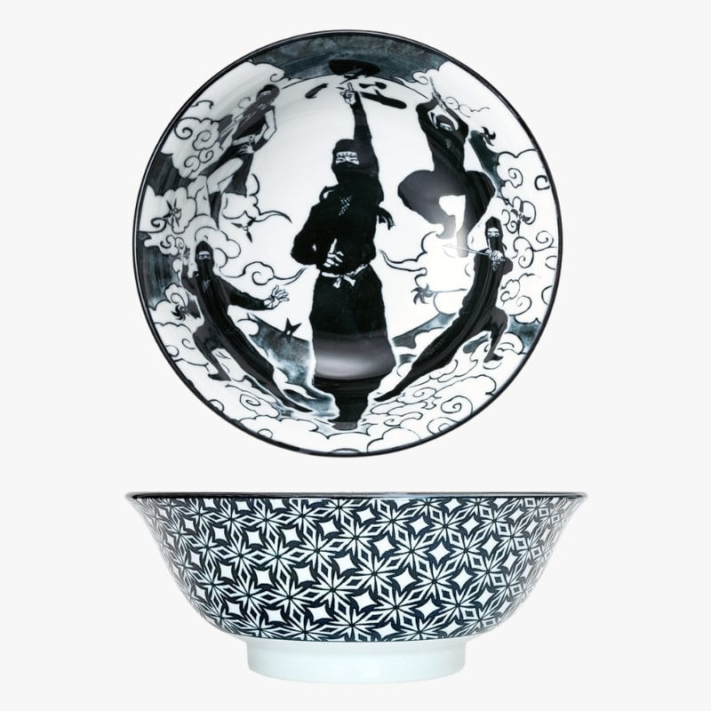 Ninja japanilainen Donburi-kulho