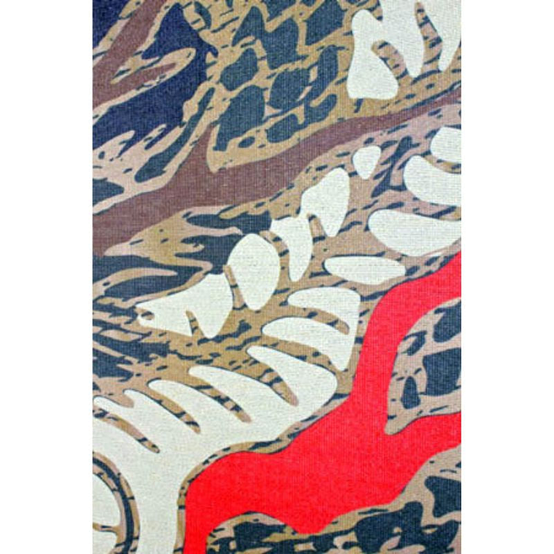 Japanilainen kultainen lohikäärme Noren - 85 x 150 cm