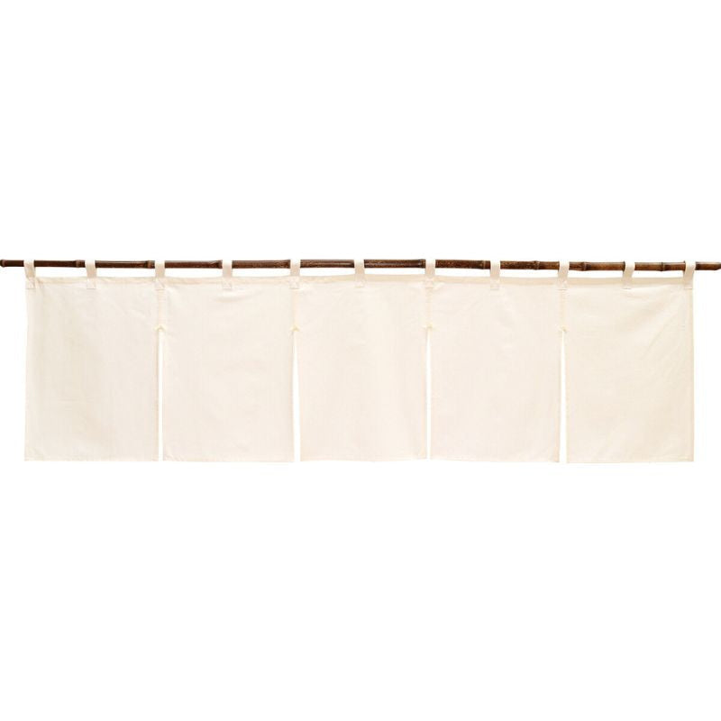 Noren Japanilainen lyhyt Beige - 175 x 50 cm
