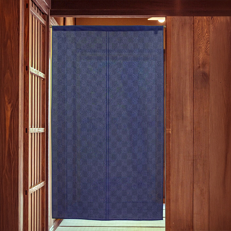 Japanilainen Ichimatsu-noren, yösininen