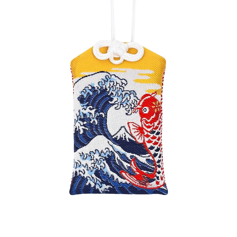 Omamori Japanilainen aalto Kanagawa