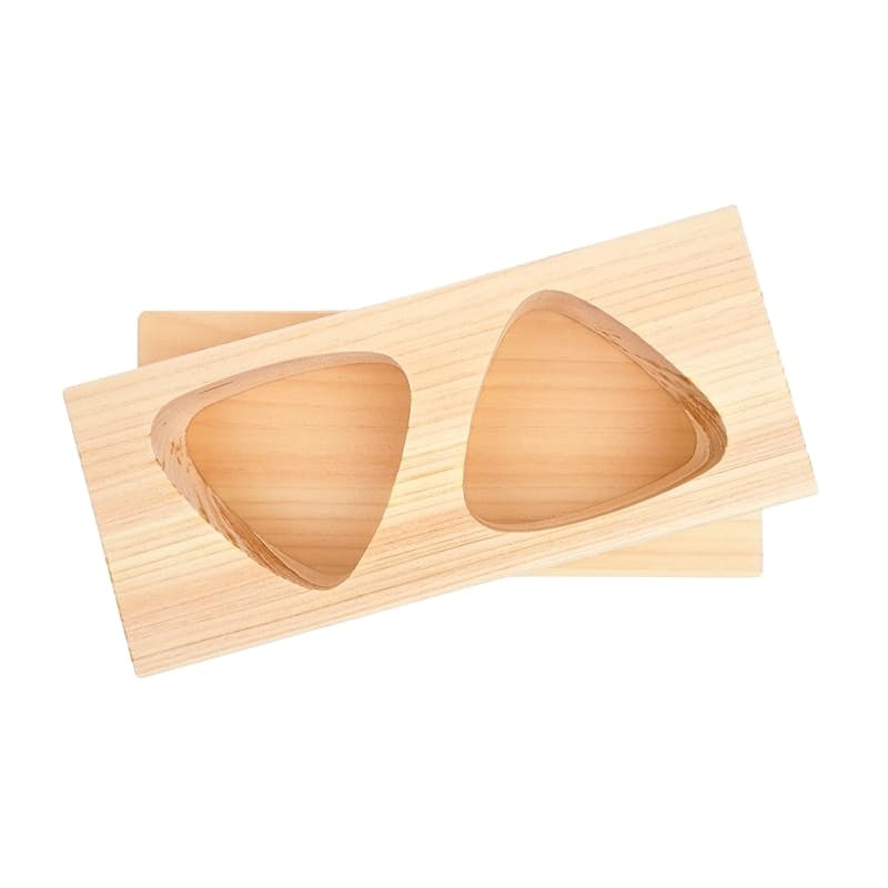 Onigiri Duo puinen Hinoki muotti