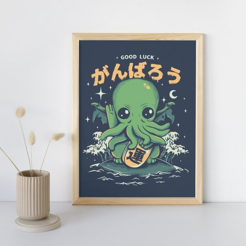 Onnea Japanilainen juliste - A3