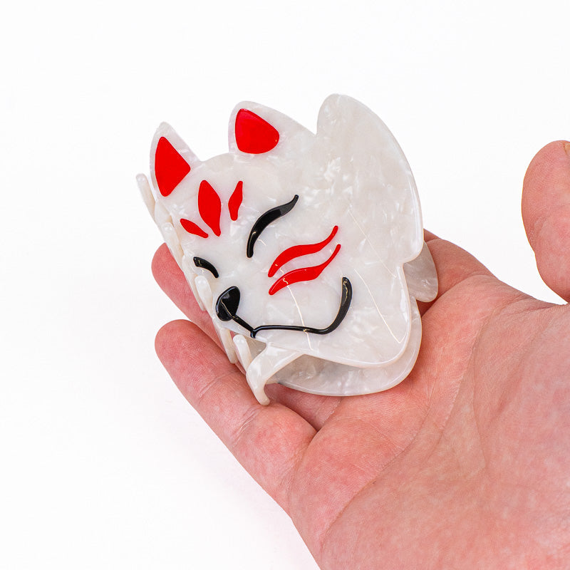 Japanilainen hiusklipsi, Kitsune-naamio