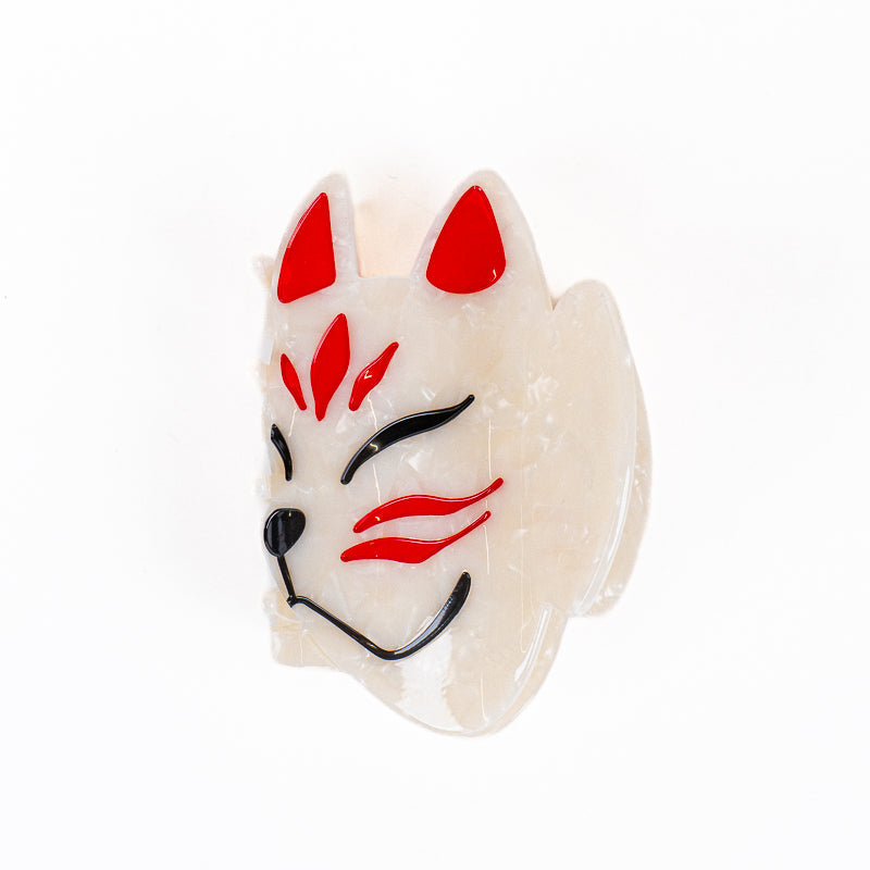 Japanilainen hiusklipsi, Kitsune-naamio