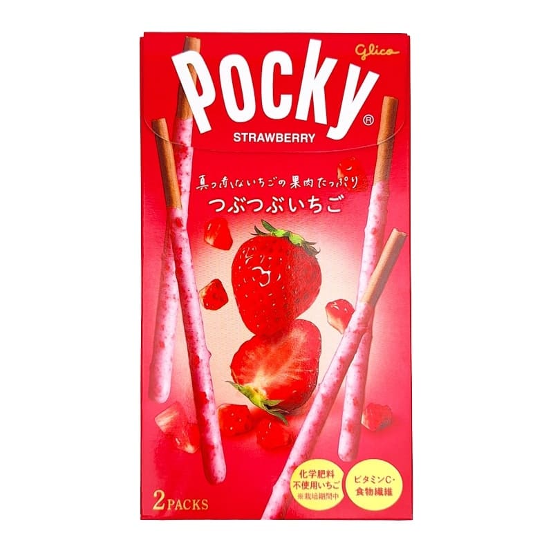Pocky suklaa ja mansikka