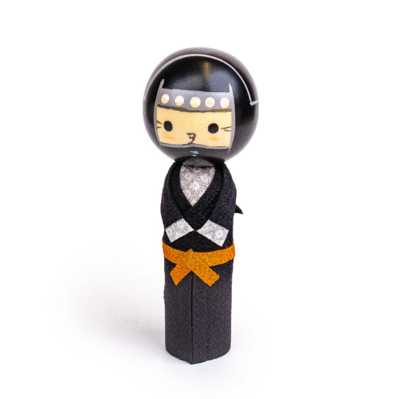 Japanilainen Kokeshi Ninja -nukke
