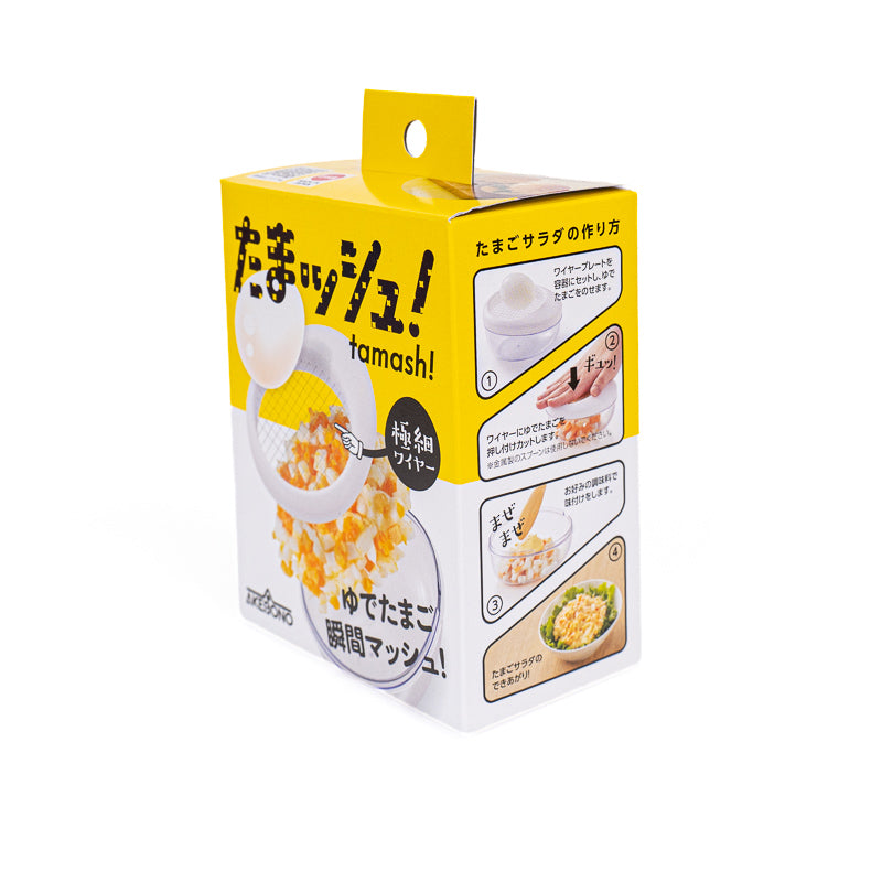 Japanilainen munapuristin ja kulho