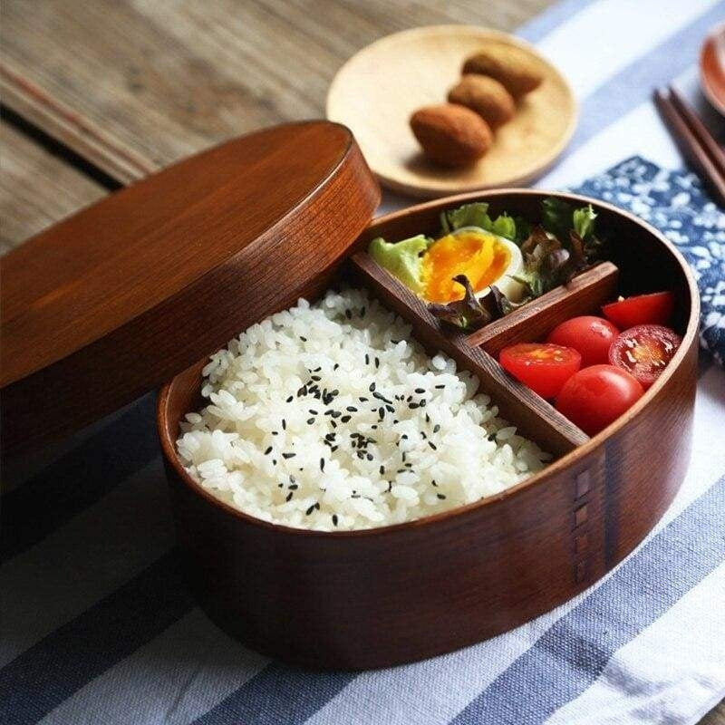 Puinen Bento laatikko