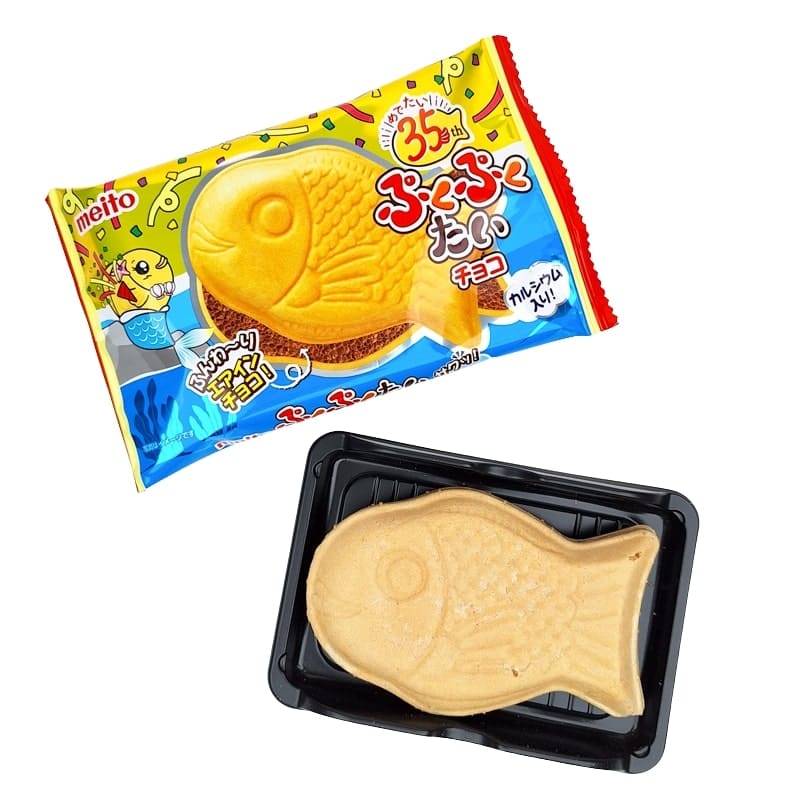 Puku Puku Taiyaki suklaa vohveli