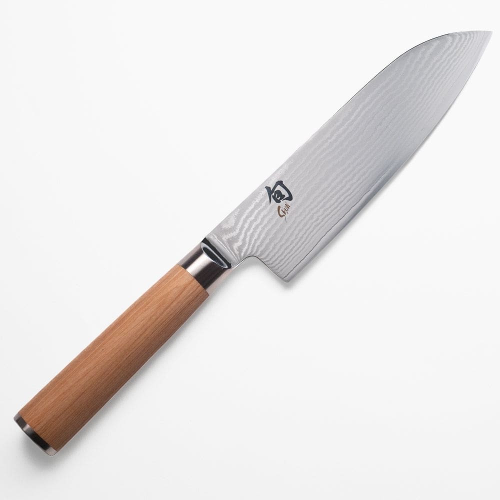 Santoku-veitsi Shun Classic White 18 cm, valkoinen 18 cm