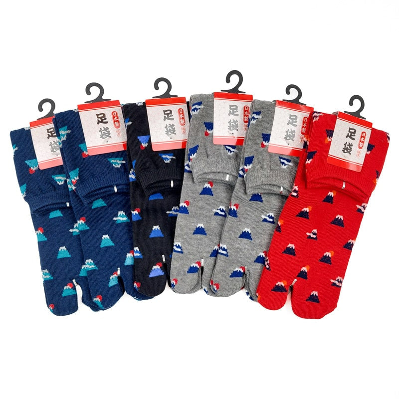 Pakkaus Tabi Fuji -sukkia - 6 paria - EU 36-40