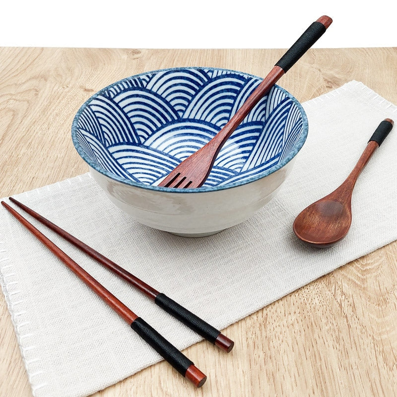 Seigaiha japanilainen kulho