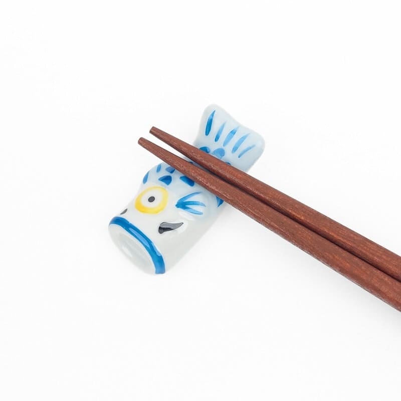 Sininen Koinobori japanilainen syömäpuikkotuki