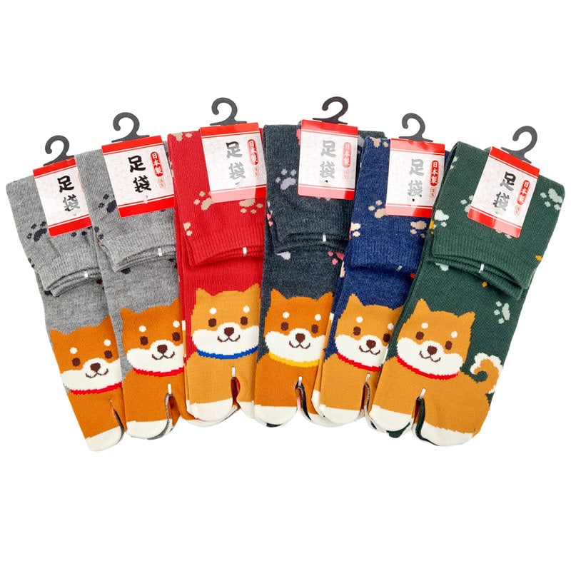 Tabi Shiba sukat - 6 paria - EU 36-40
