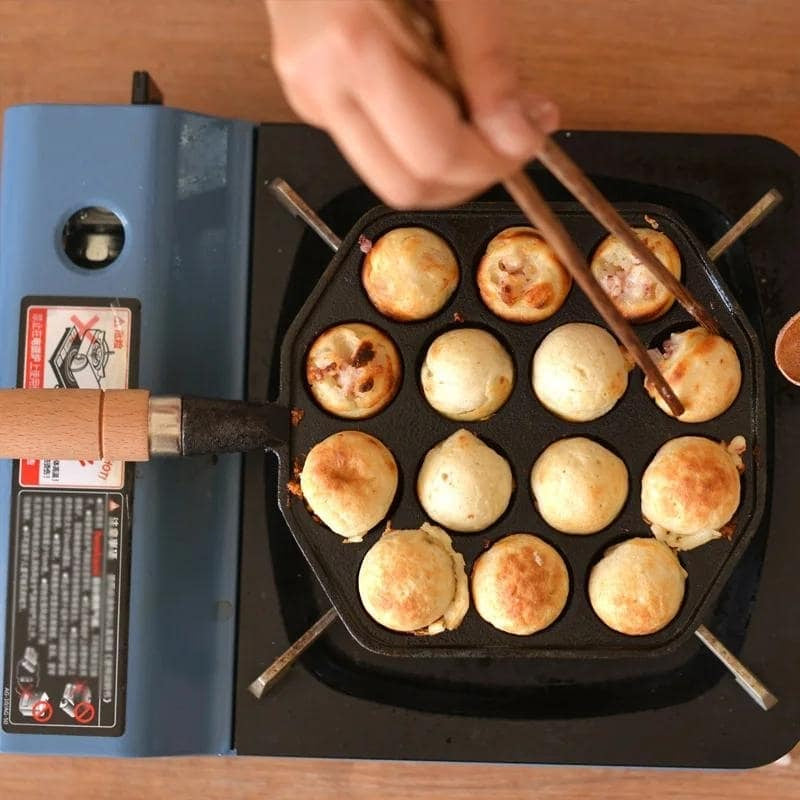 Takoyaki Japanilainen paistinpannu