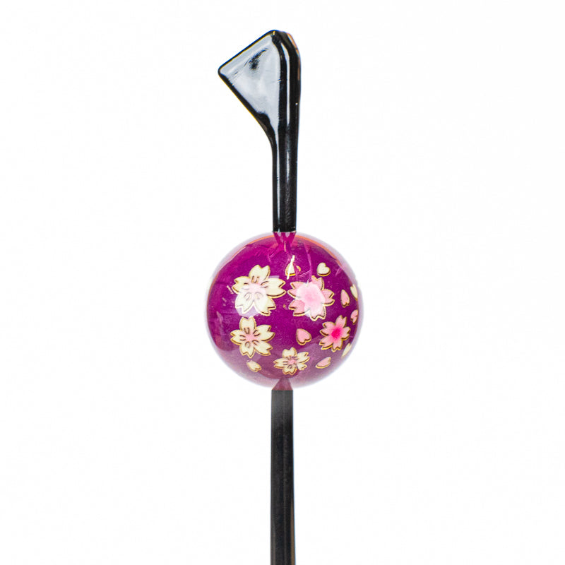 Japanilainen Tama Kanzashi Ukidama, violetti