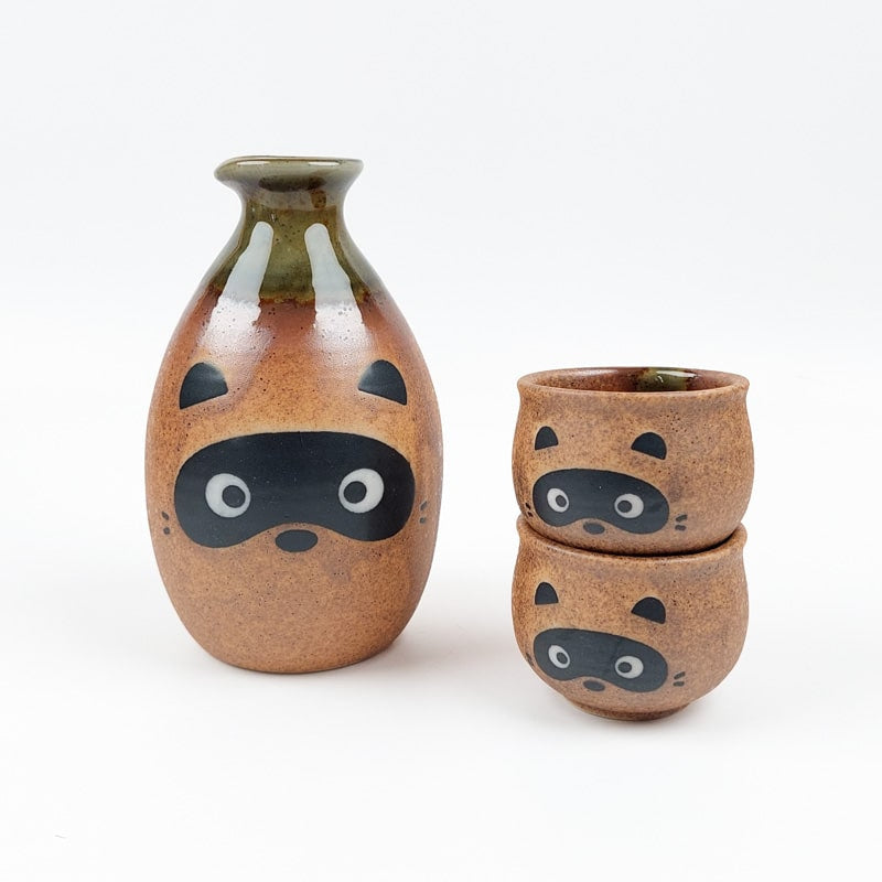 Tanuki Japanilainen Sake-setti
