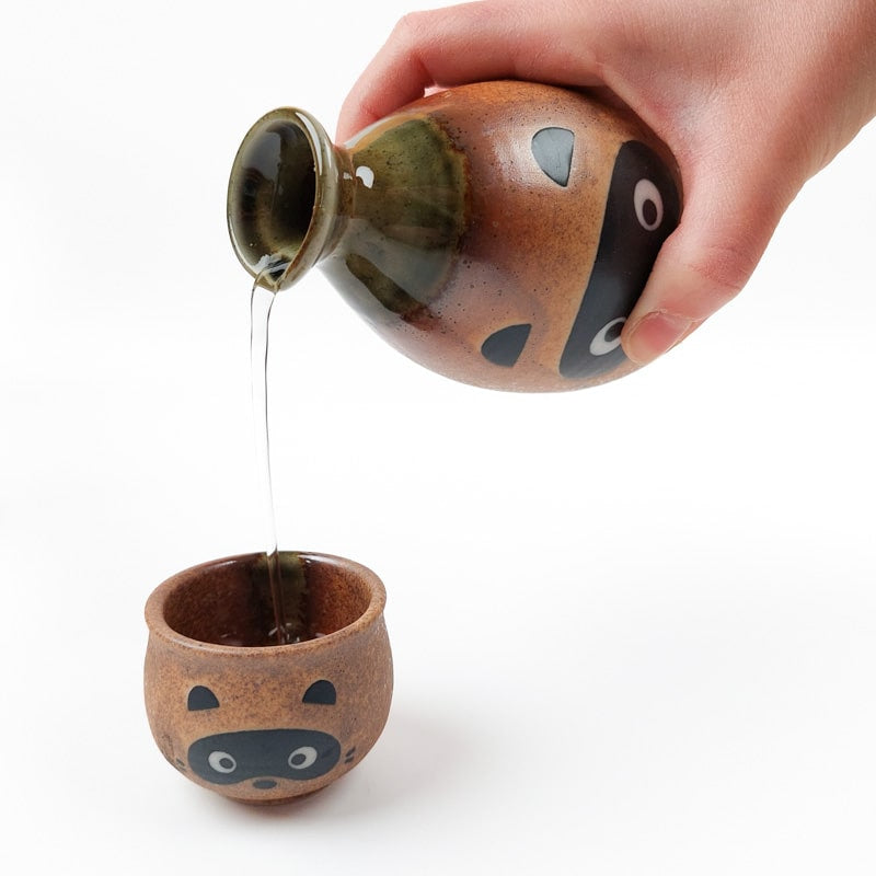 Tanuki Japanilainen Sake-setti