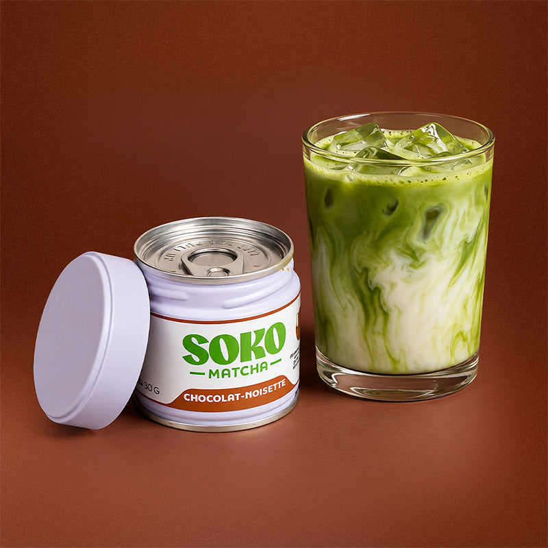 Soko Matcha -suklaa-pähkinä-tee