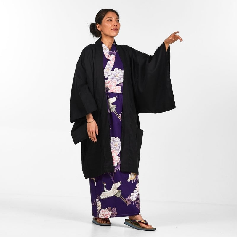 Unisex Japanilainen Haori takki - Yksi kokoinen