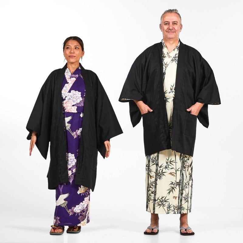 Unisex Japanilainen Haori takki - Yksi kokoinen