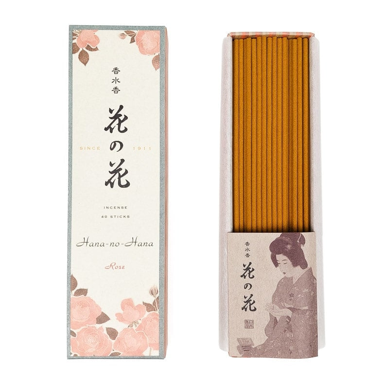 Vaaleanpunainen perinteinen japanilainen suitsuke
