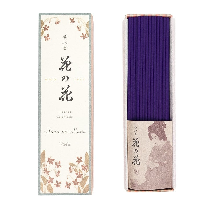 Violetti perinteinen japanilainen suitsuke