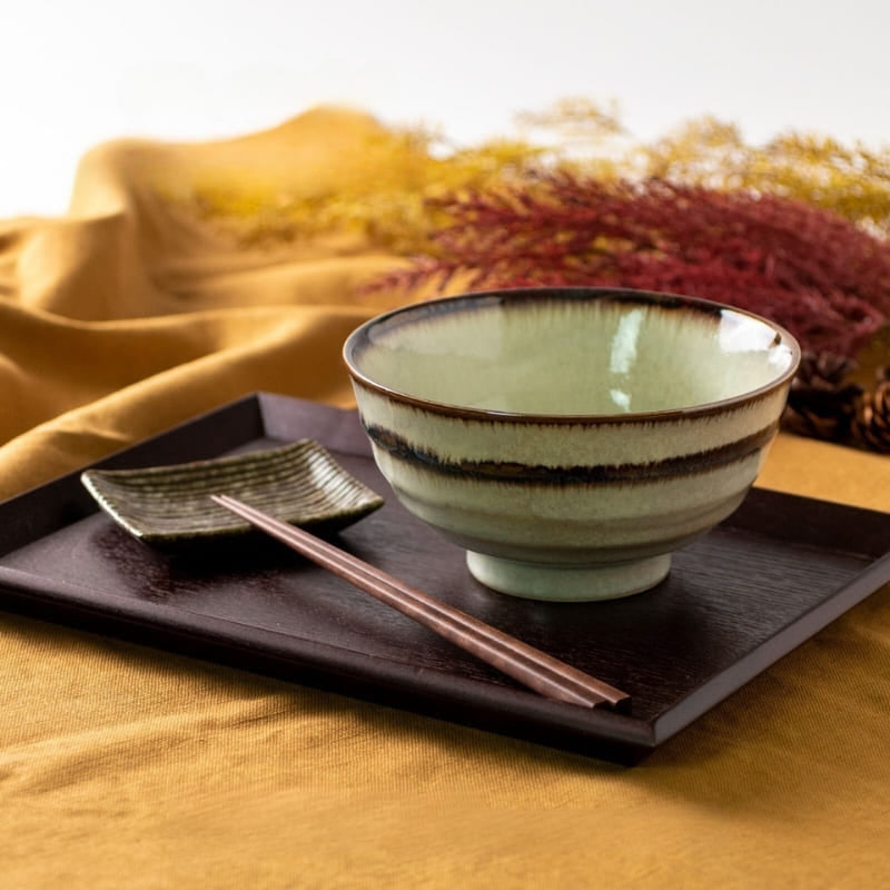 Wasabi japanilainen riisikulho