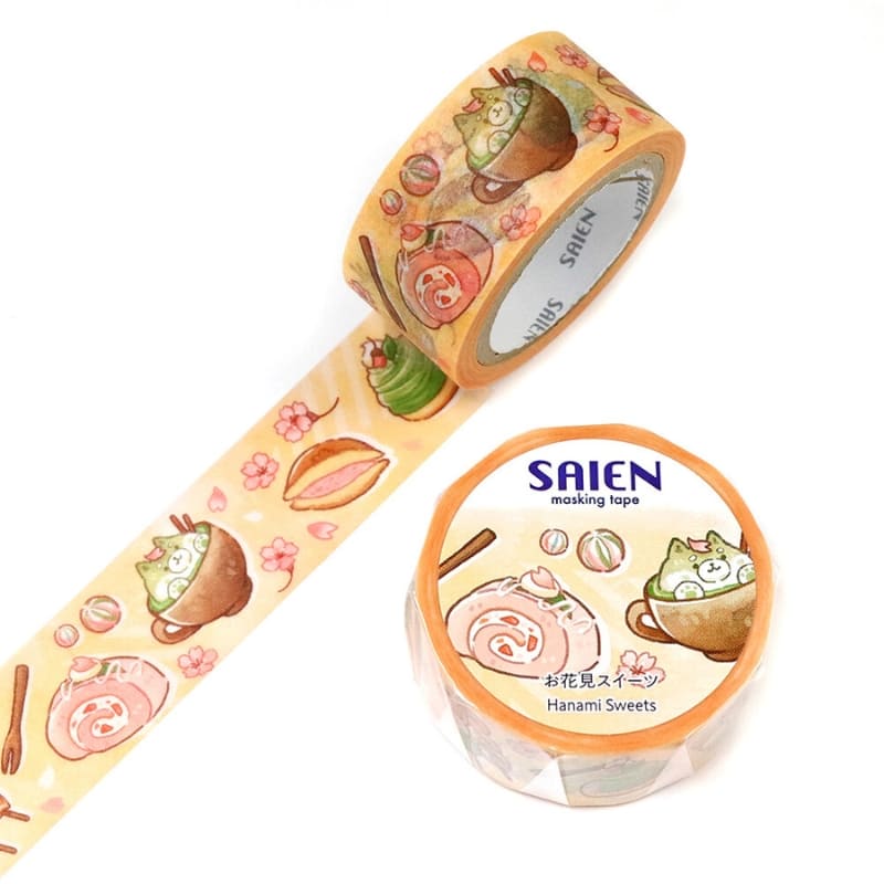 Japanilainen Washi Tape Hanami makeiset