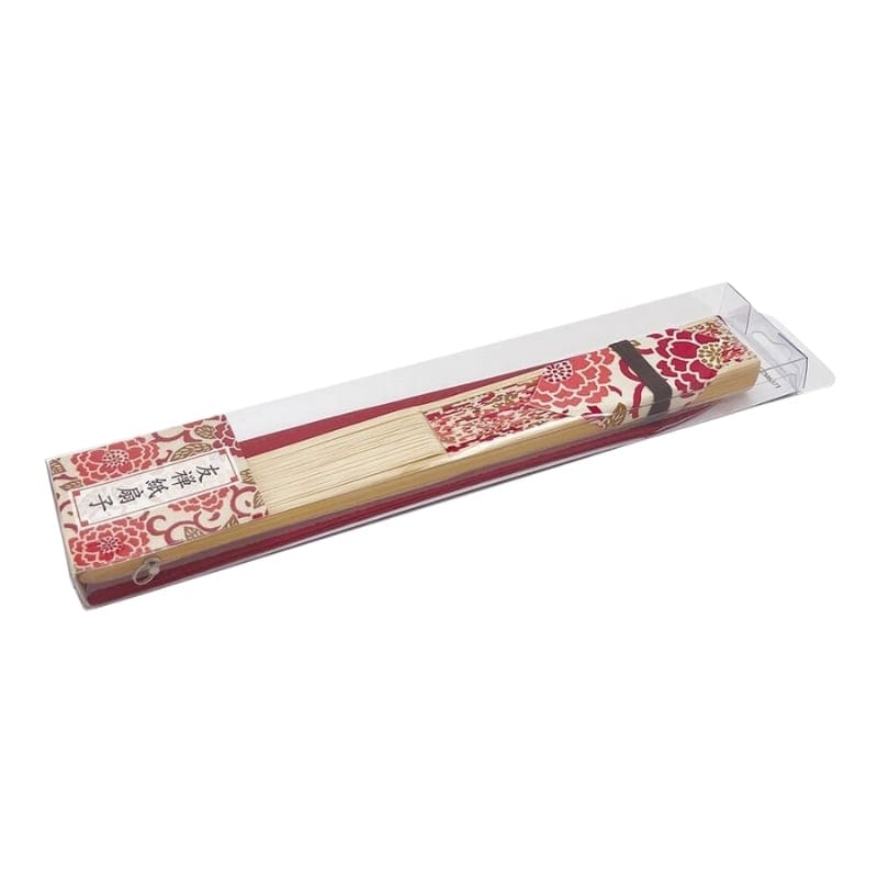 Yuzen Botan Orange Japanilaiset fanit